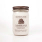 Cashmere Cedar Country Cottage candle with a brown rustic metal lid