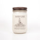 Lakeside Bourbon Bliss Country Cottage Candle with a rustic brown metal lid